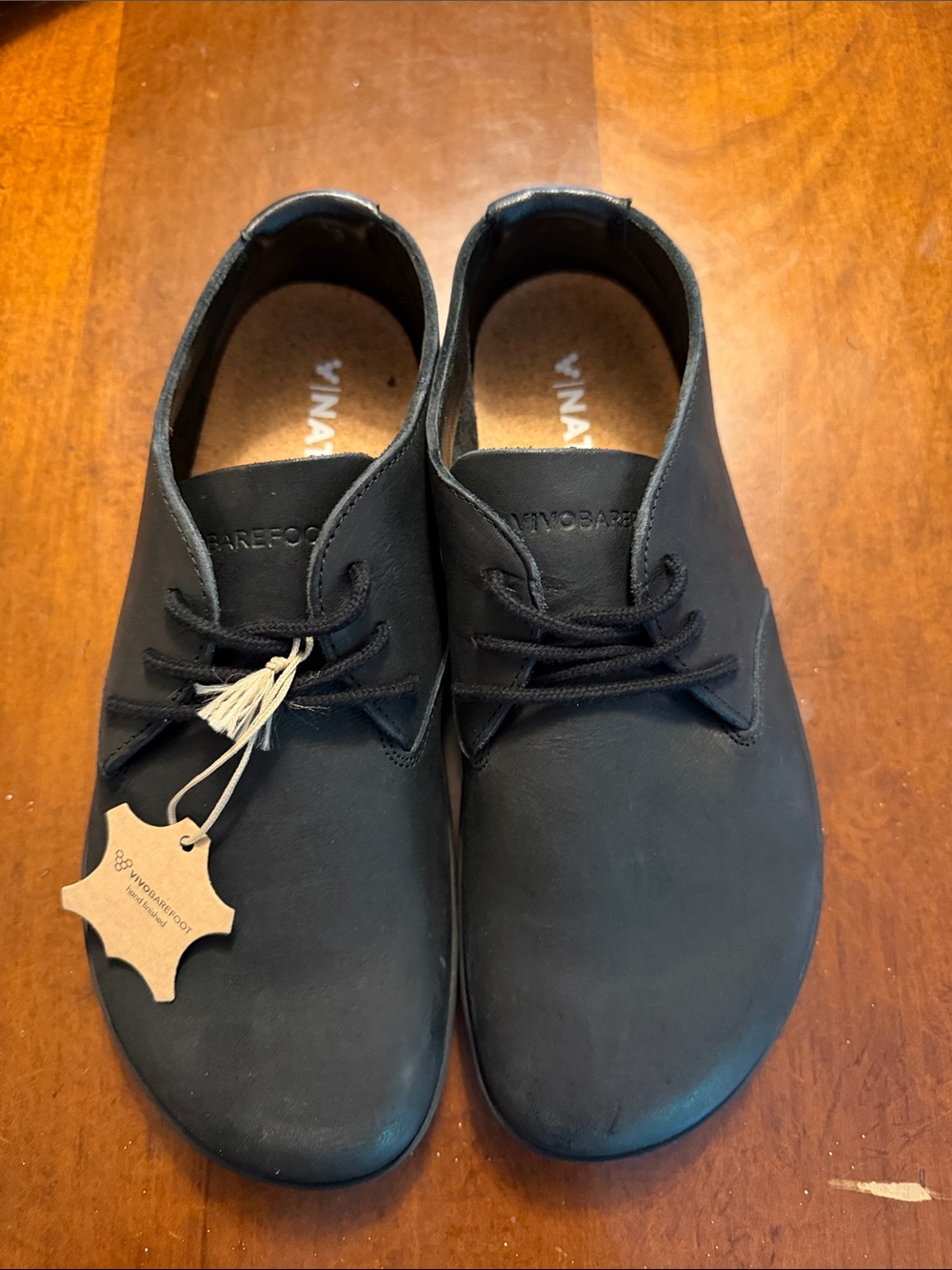 Vivo Barefoot  Black Chukka-Style Minimalist Shoes Men/Women